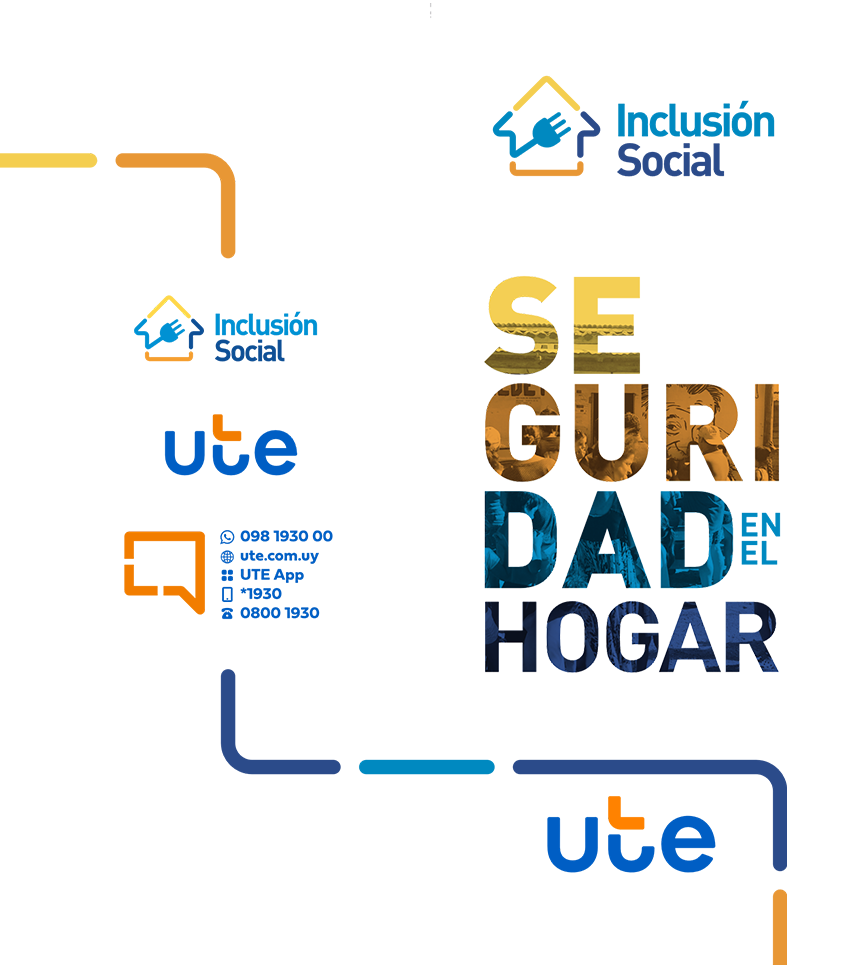 Interior folleto Inclusión Social UTE Seguridad en el Hogar 2024