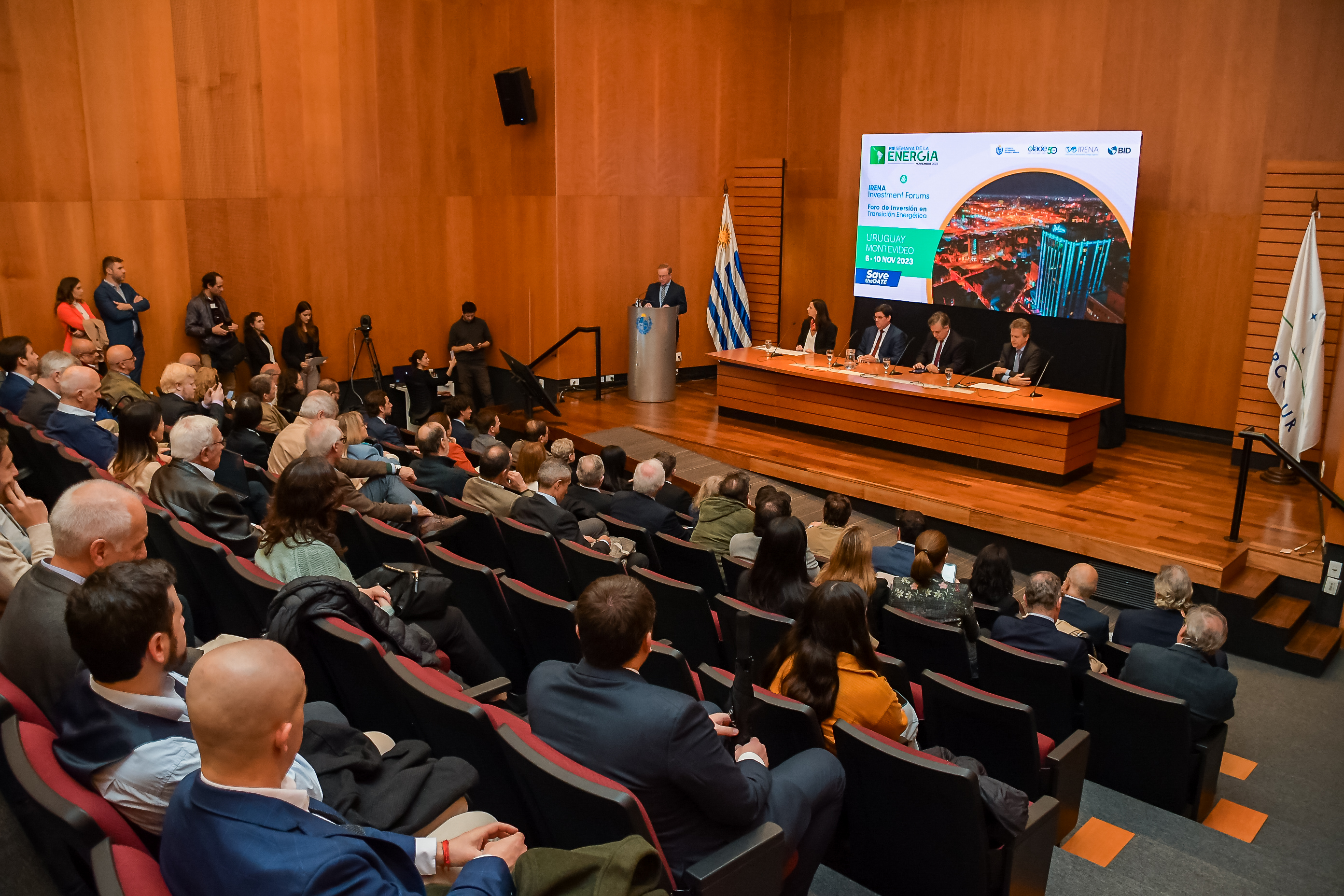 Montevideo será la sede de la VIII Semana de la Energía y del Foro de Inversión de Transición Energética de América Latina 