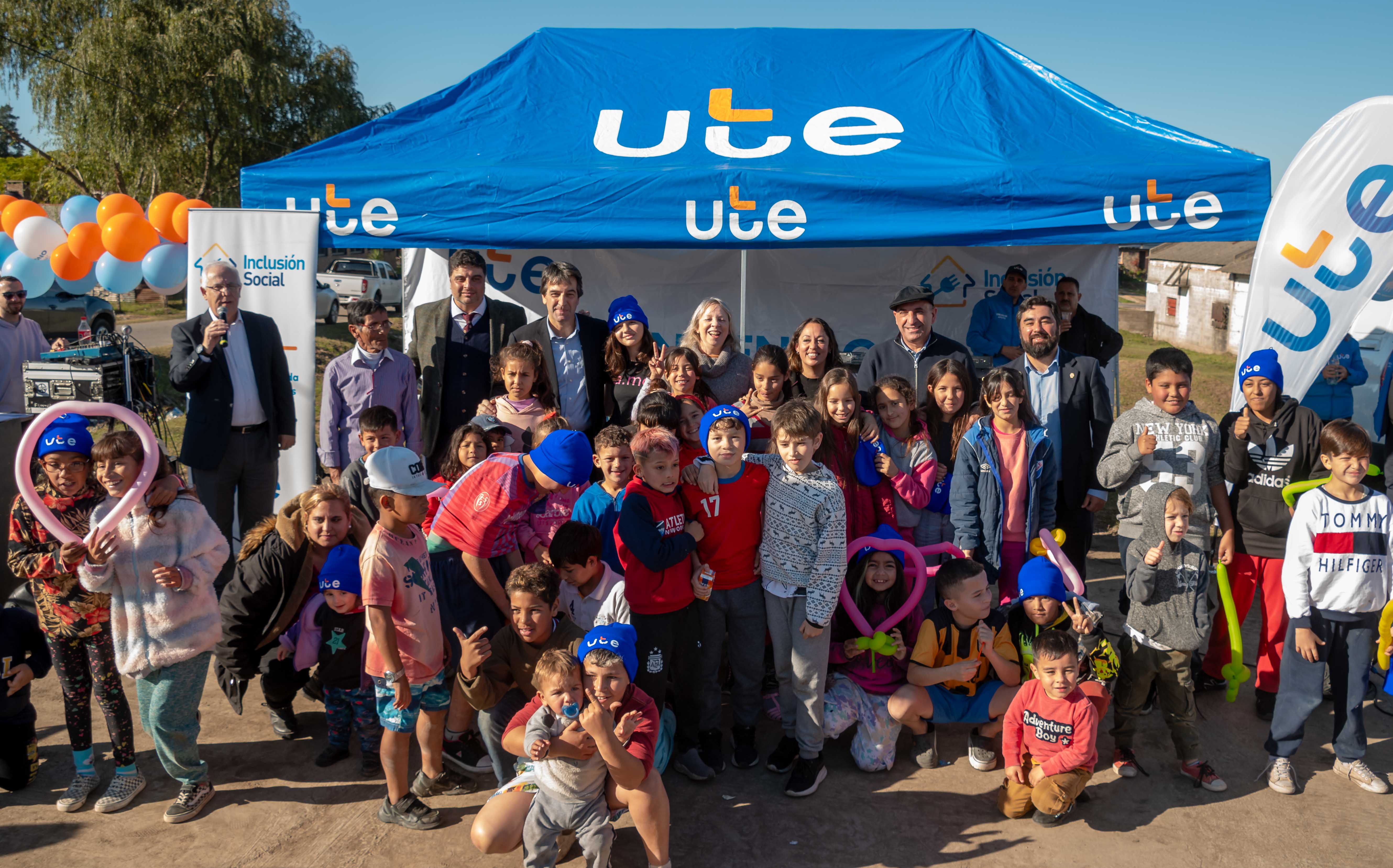 120 nuevos hogares de Montevideo se incorporan al Plan de Inclusión Social de UTE