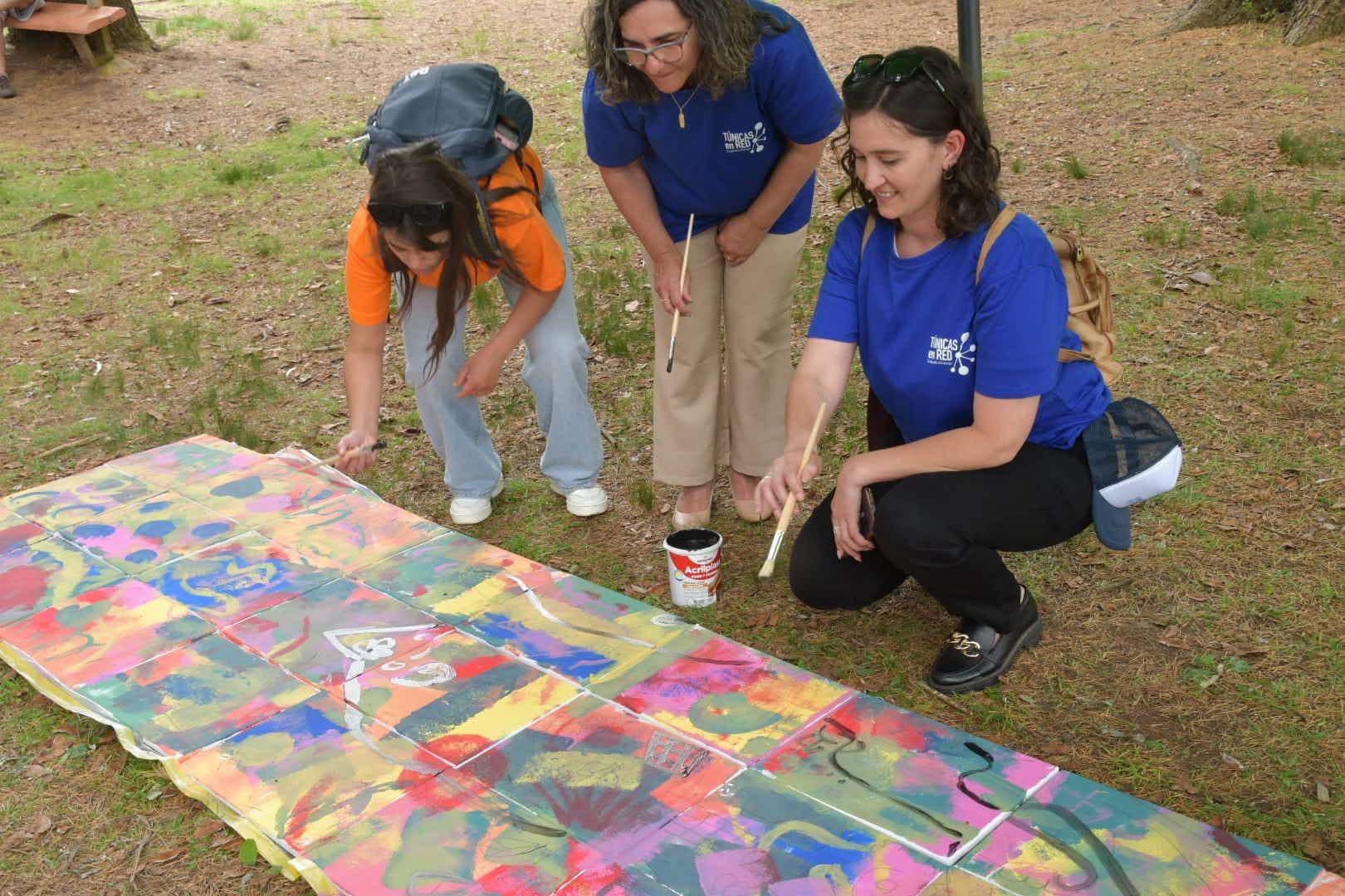 Niñas y niños, alegría, conocimiento y aprendizaje compartido: el programa Túnicas en Red de UTE realizó la novena edición de su Expo en el Parque de Minas