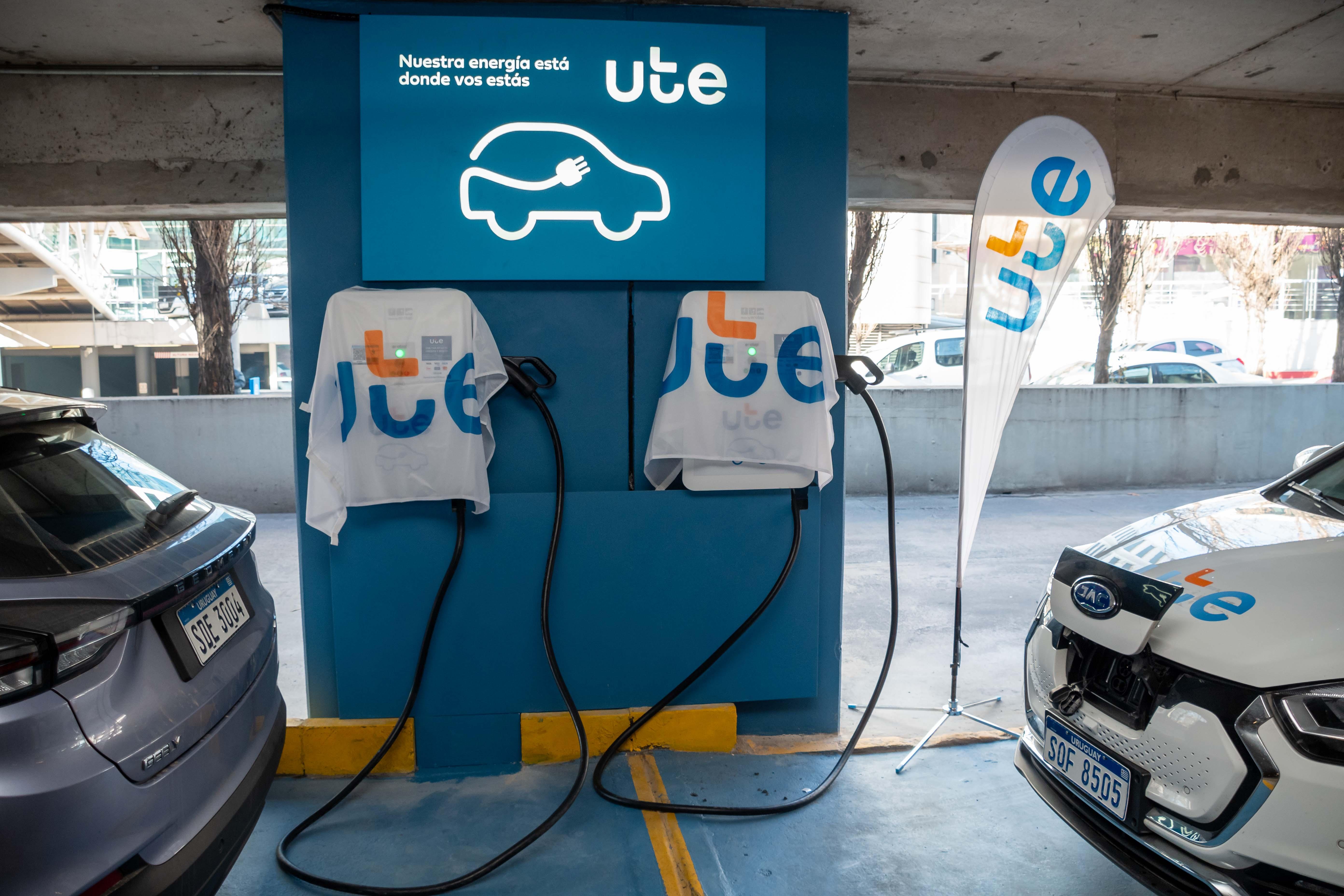 Nueva Oficina Comercial de UTE en Montevideo Shopping y más puntos de carga para vehículos eléctricos