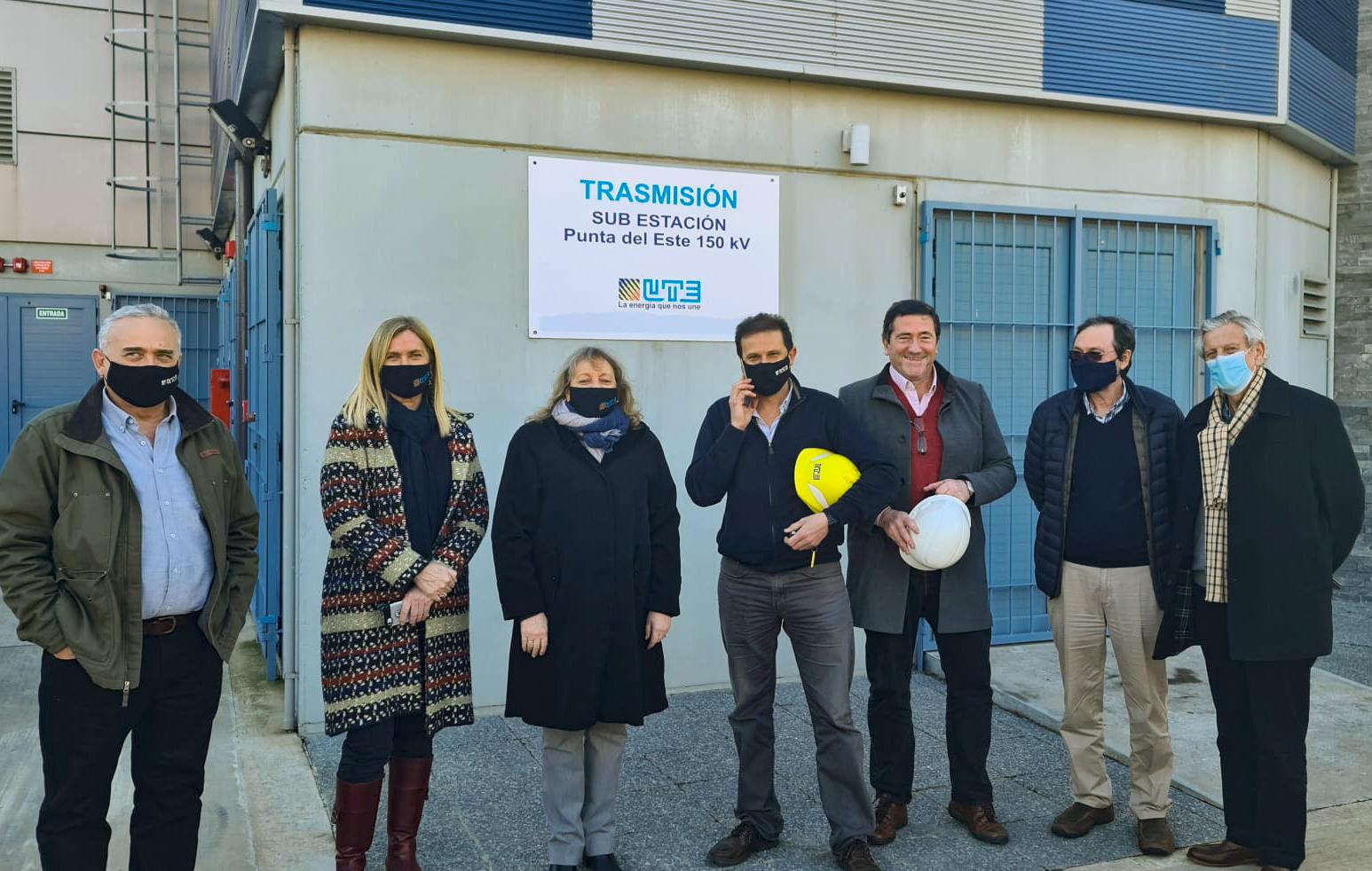 Visita a la Sub Estación Punta del Este 150 kV