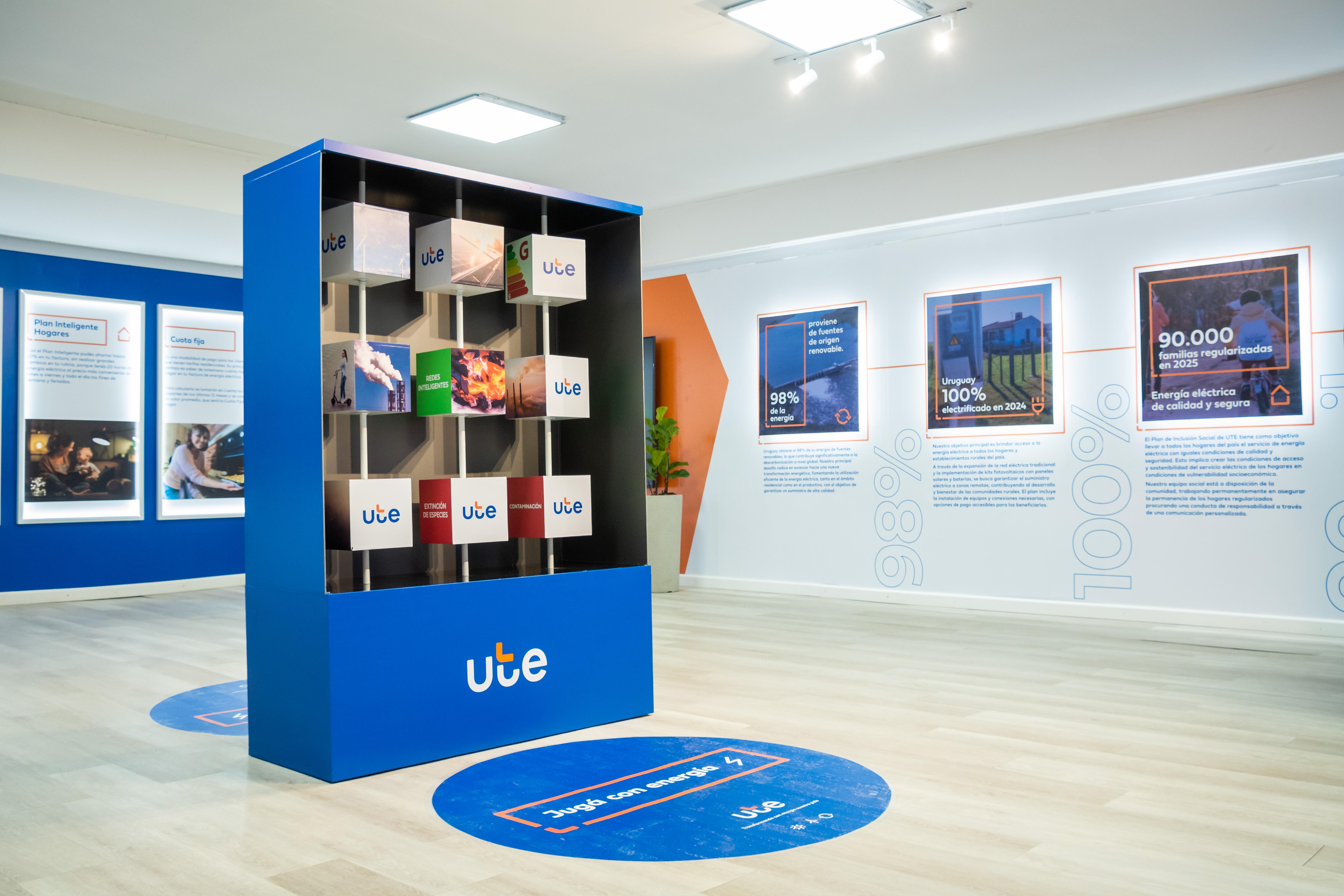 Stand de UTE premiado en la Expo Prado 2023