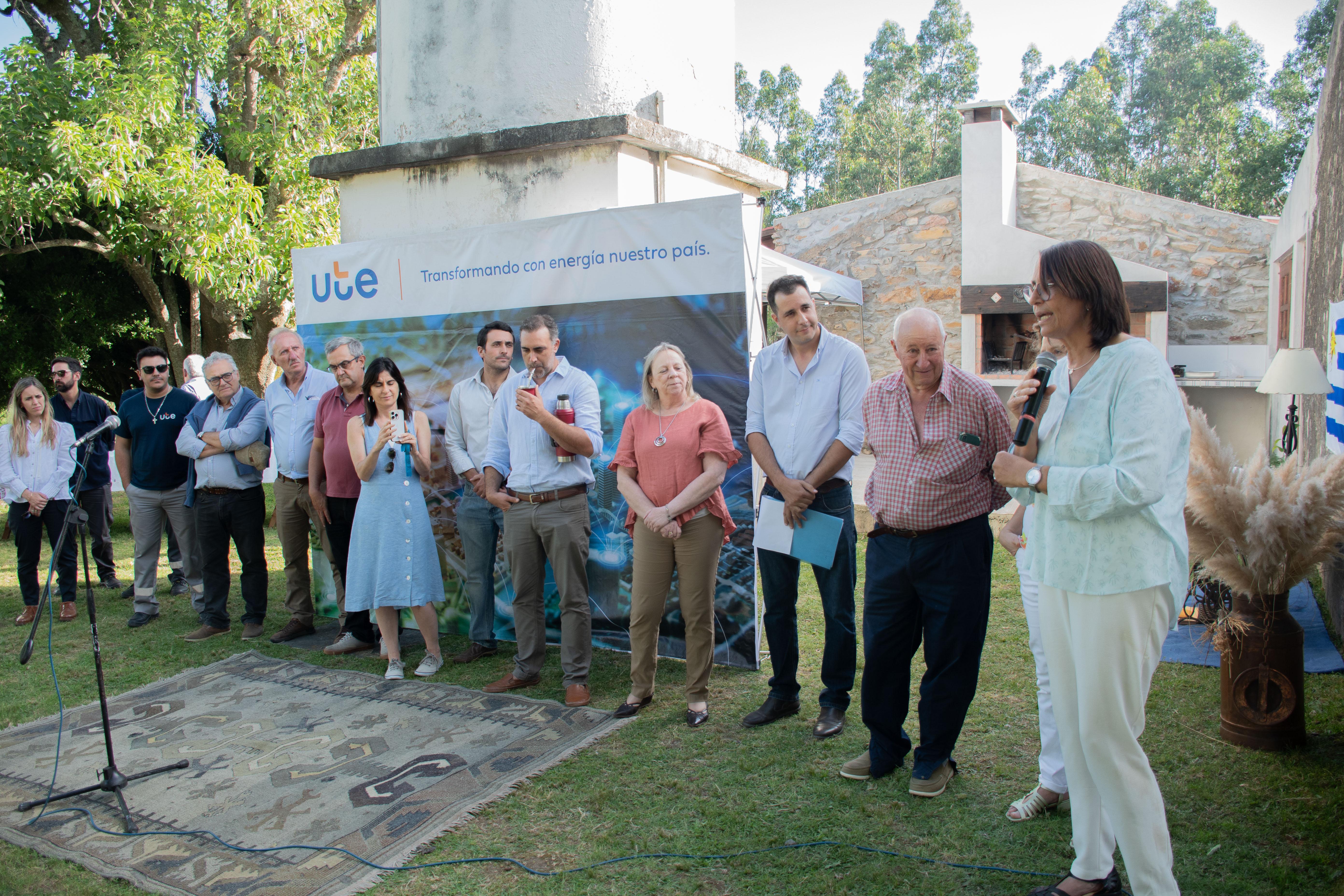 Uruguay 100% Electrificado, se inauguraron obras de electrificación rural en Lavalleja