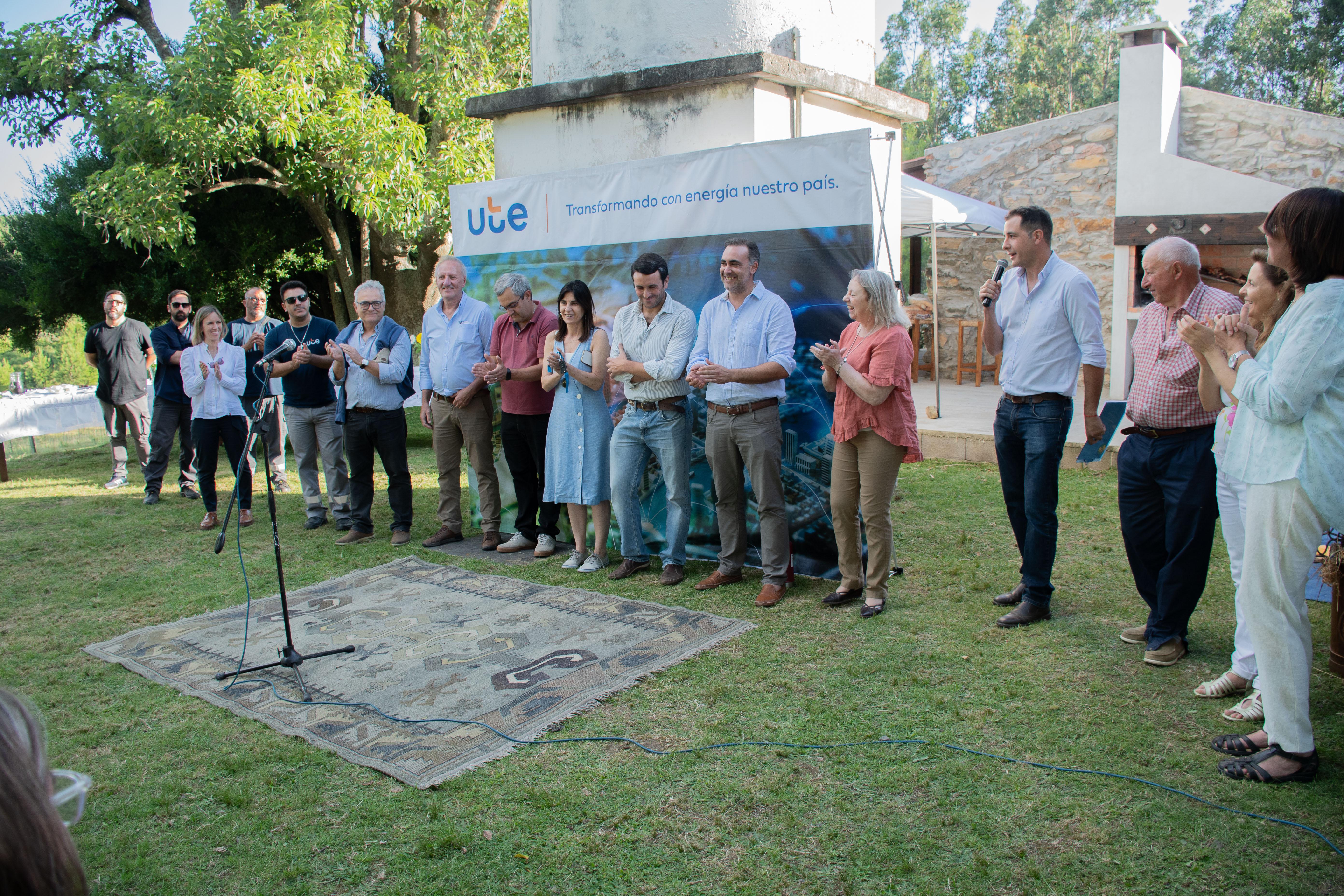 Uruguay 100% Electrificado, se inauguraron obras de electrificación rural en Lavalleja