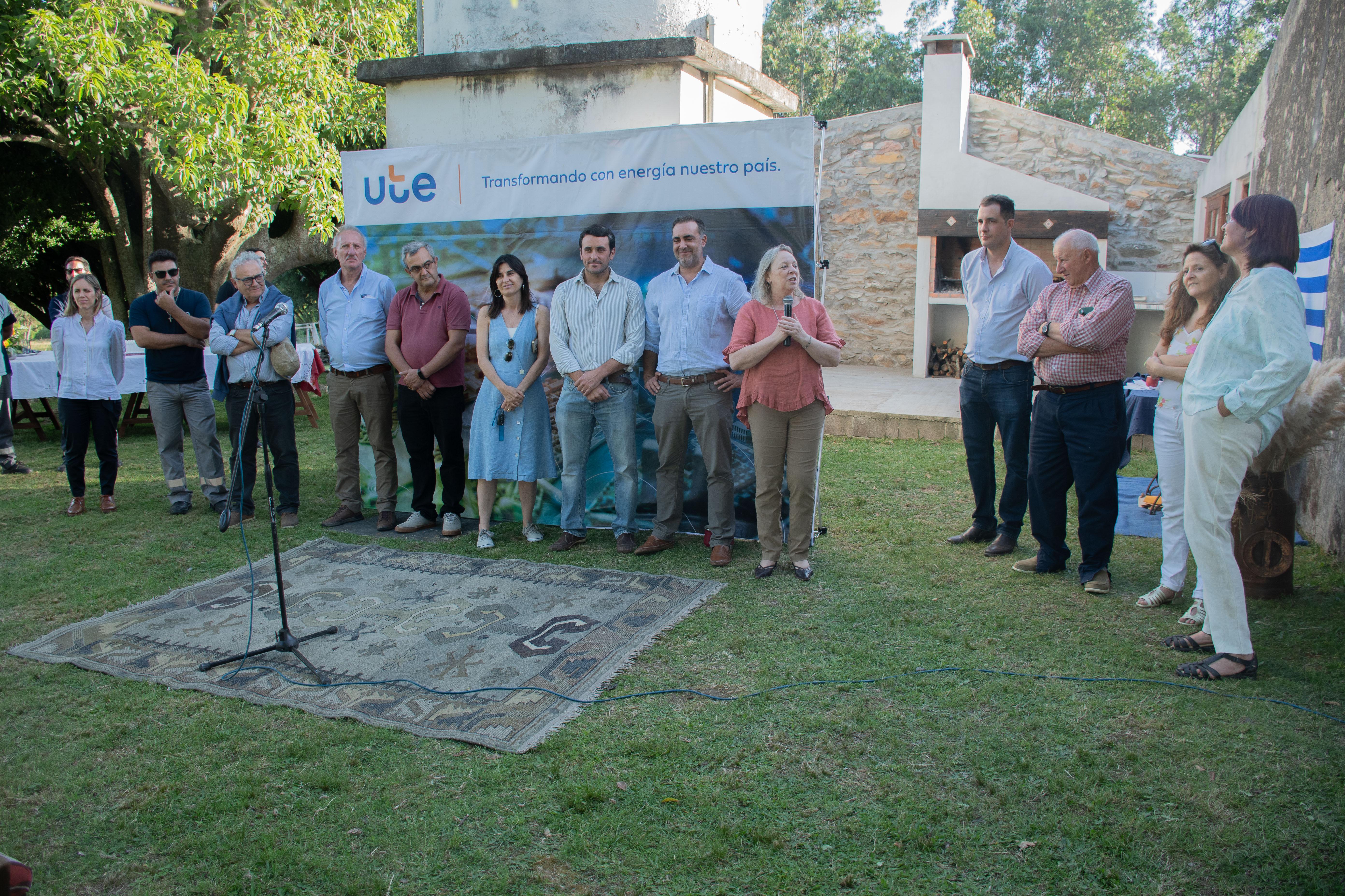 Uruguay 100% Electrificado, se inauguraron obras de electrificación rural en Lavalleja