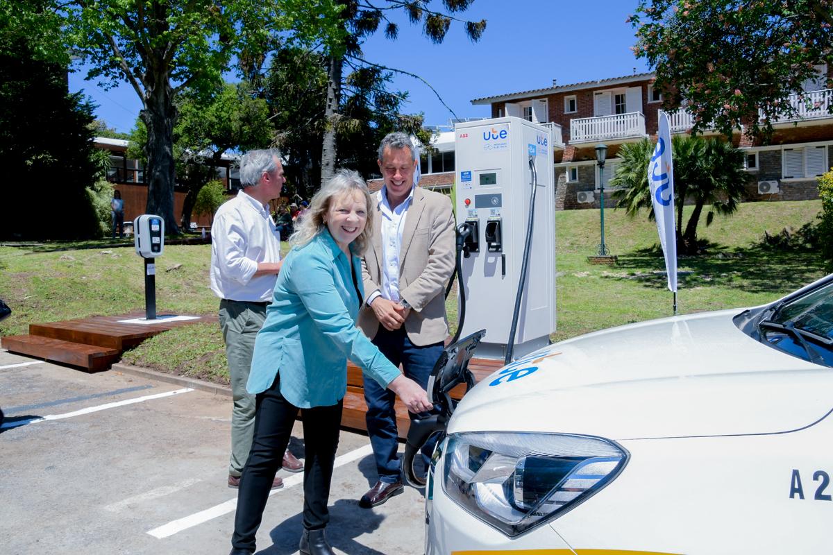 La Ruta Eléctrica de UTE sigue creciendo, sumando el Parque de Minas