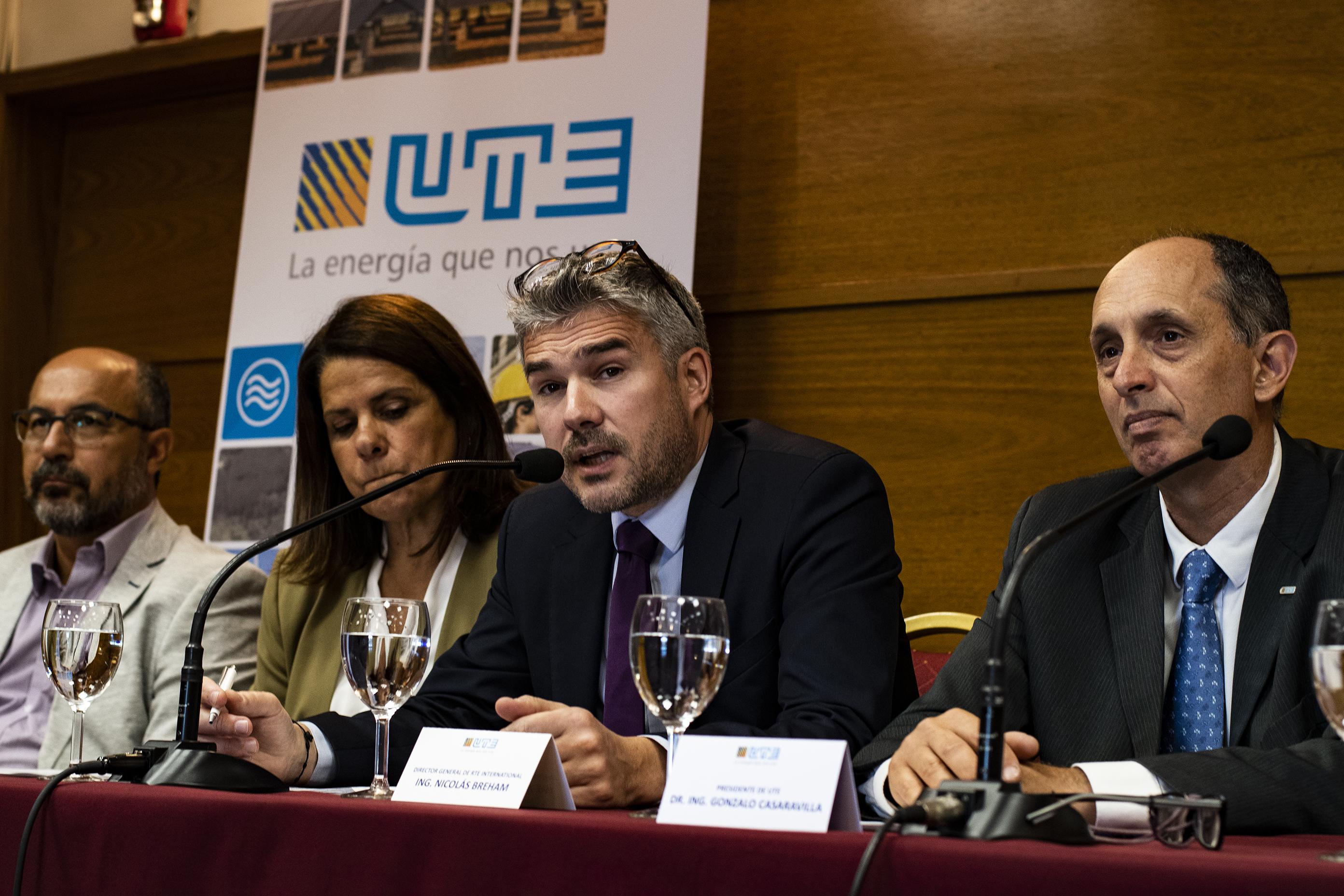 Acto de firma de Acuerdo Marco entre UTE y RTEi