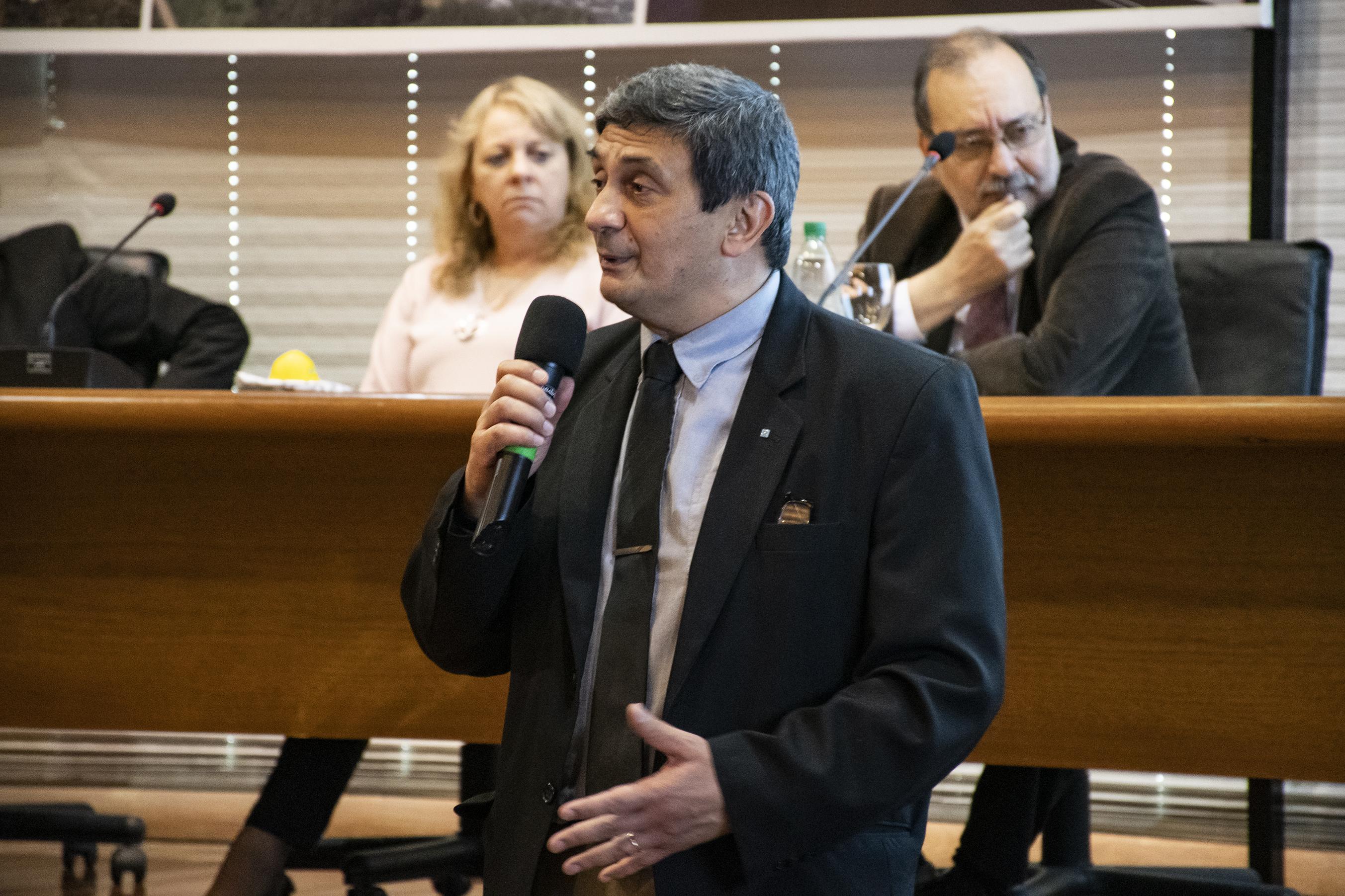 Subgerente de Seguridad e Higiene del Trabajo, Vicente Catarozzi.