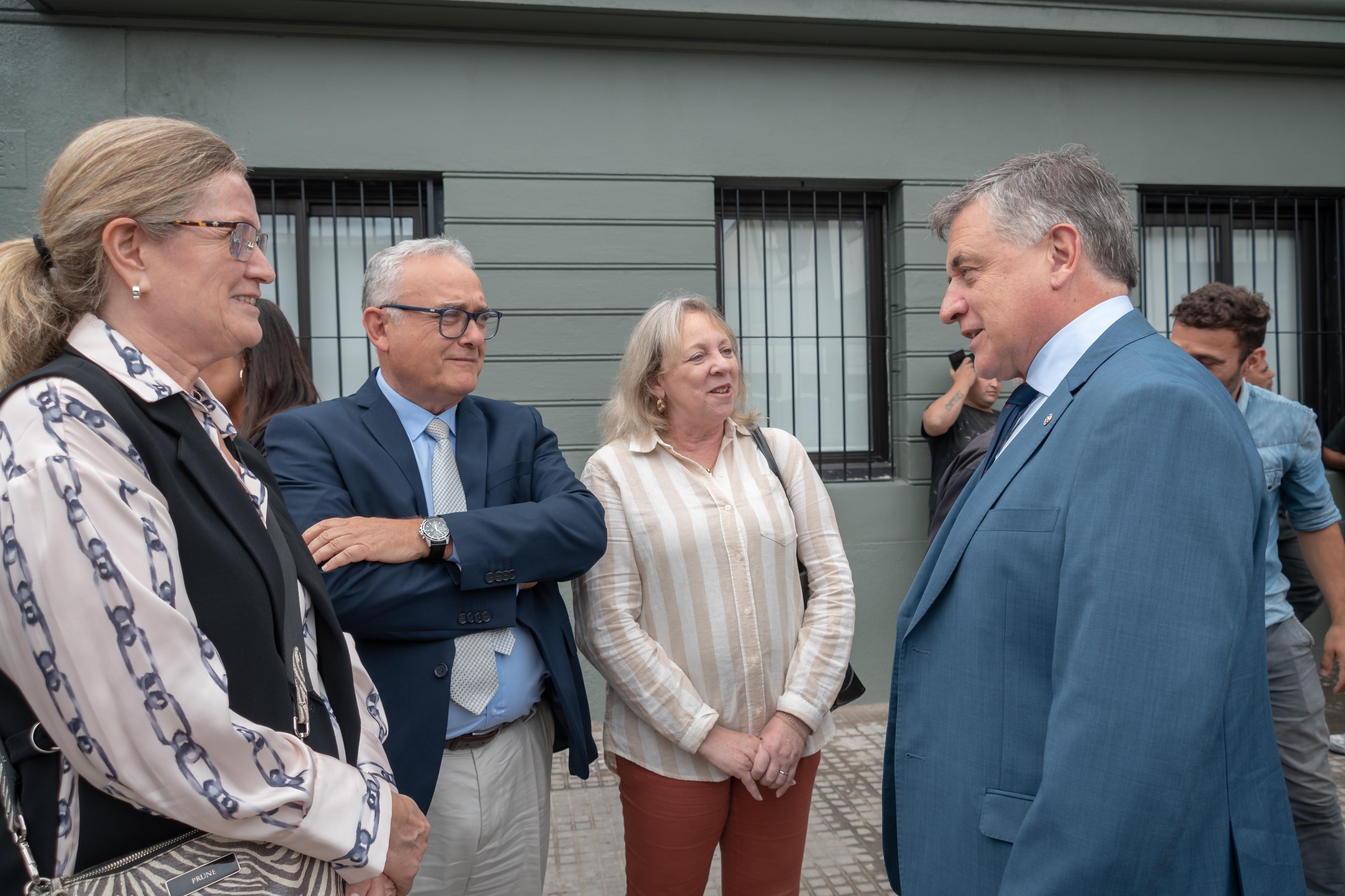 Inauguración de ECOS, Espacio de Capacitación y Oportunidades Sociolaborales