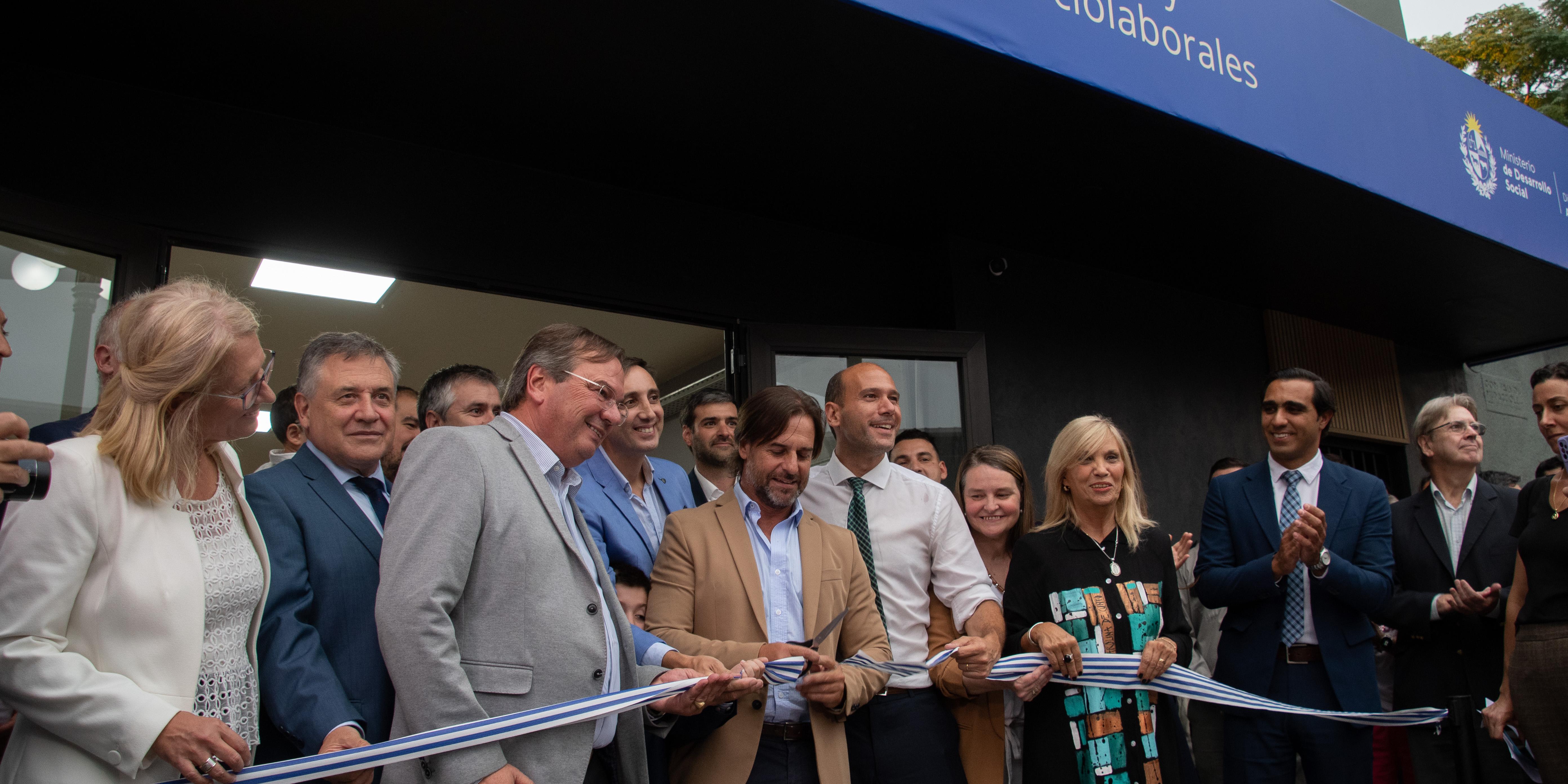 Inauguración de ECOS, Espacio de Capacitación y Oportunidades Sociolaborales