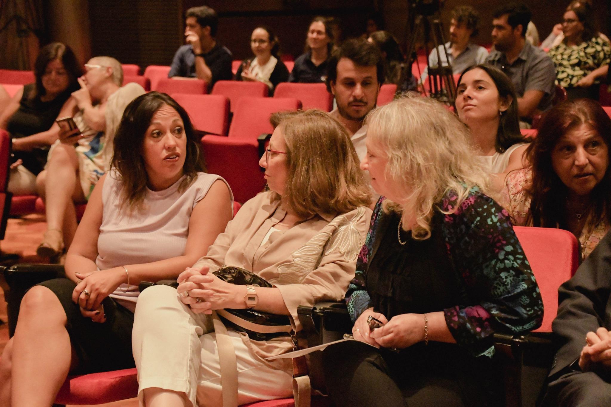 Fernanda Cardona, Mónica Bottero y Silvia Emaldi