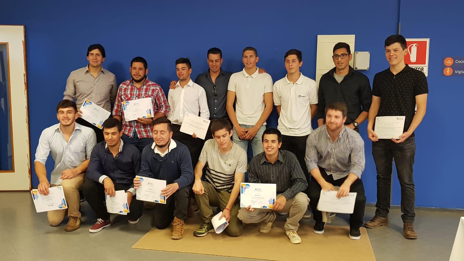 Alumnos de los Bachilleratos Profesionales de UTE-CETP