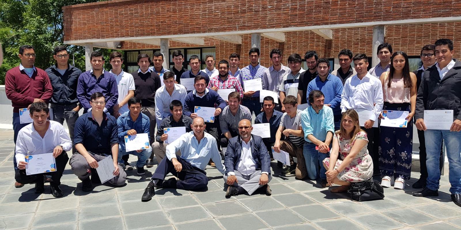Finalización de los cursos en el Centro de Capacitación Norte de UTE