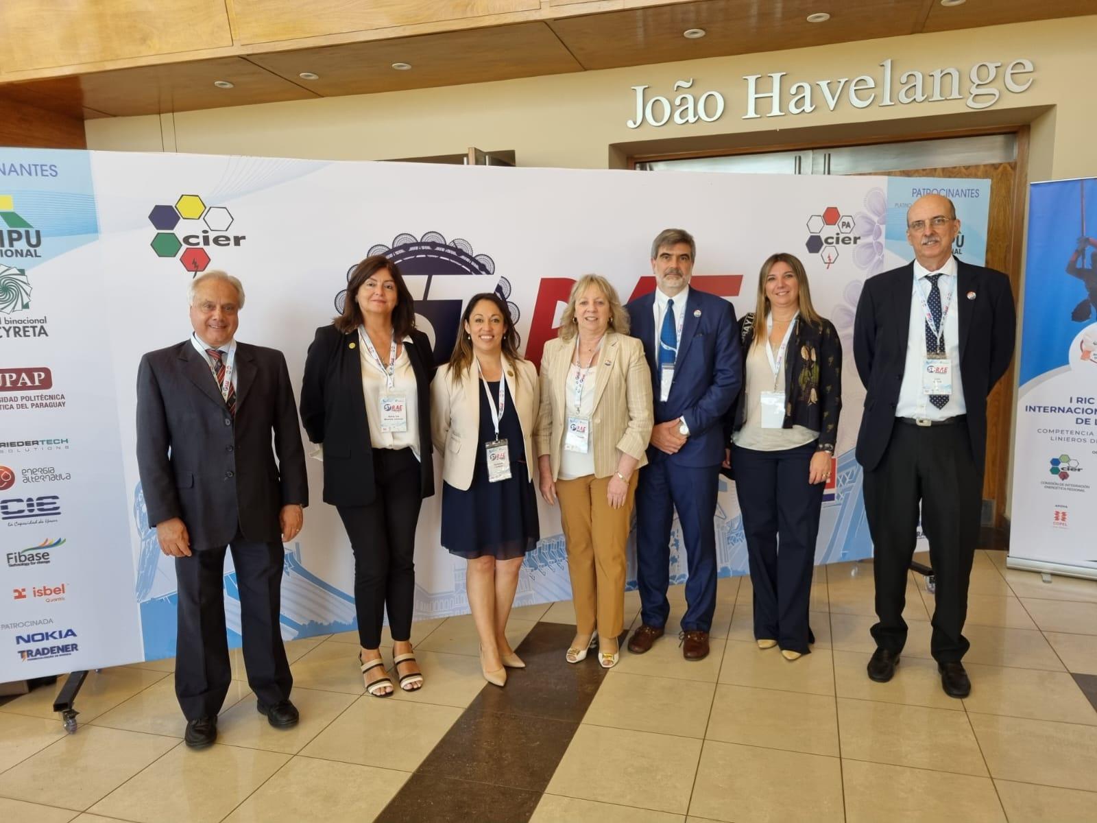 Delegación de UTE en la Reunión de Altos Ejecutivos 2022 (RAE) en Asunción del Paraguay