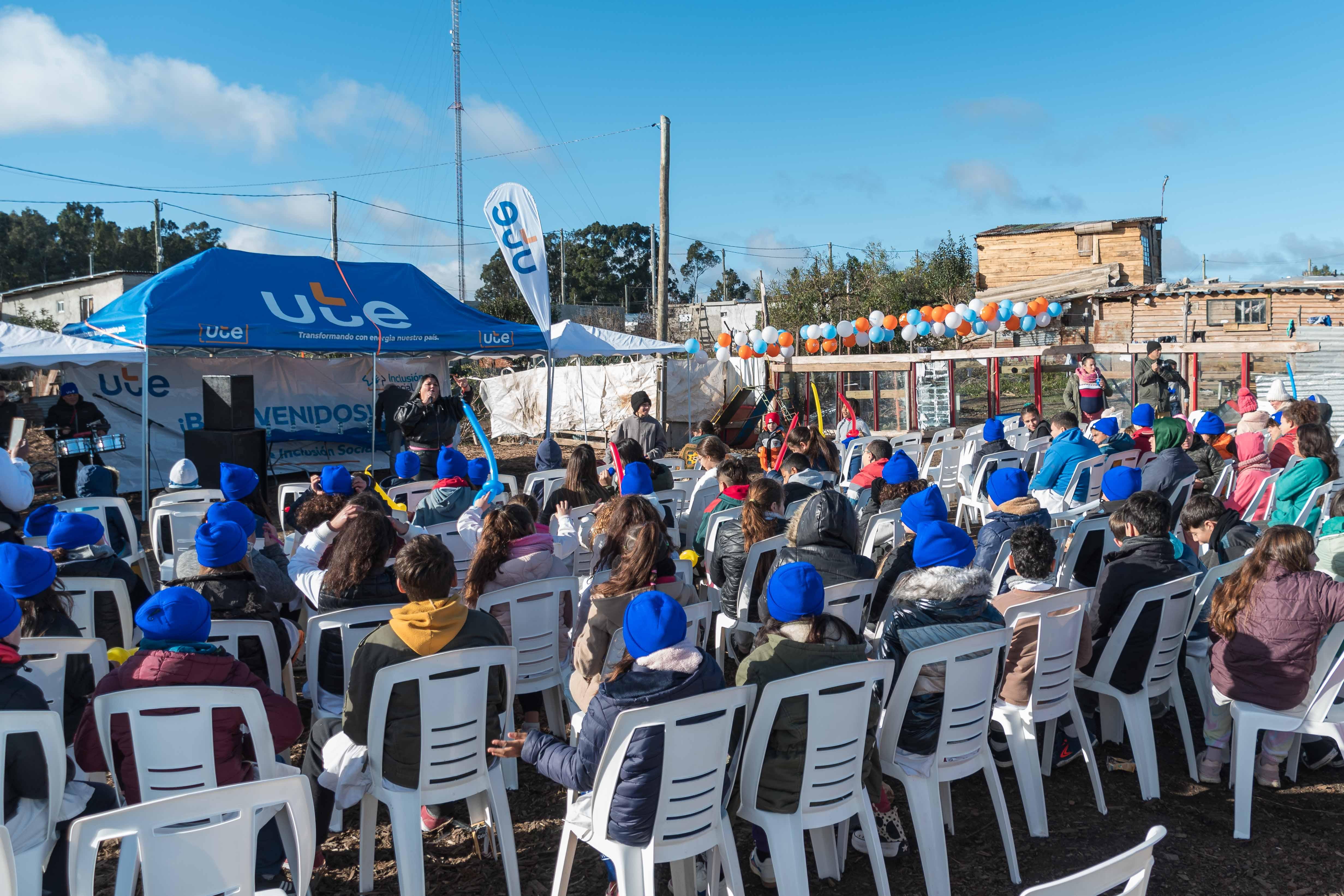 400 nuevas familias de Montevideo ingresaron al Plan de Inclusión Social de UTE