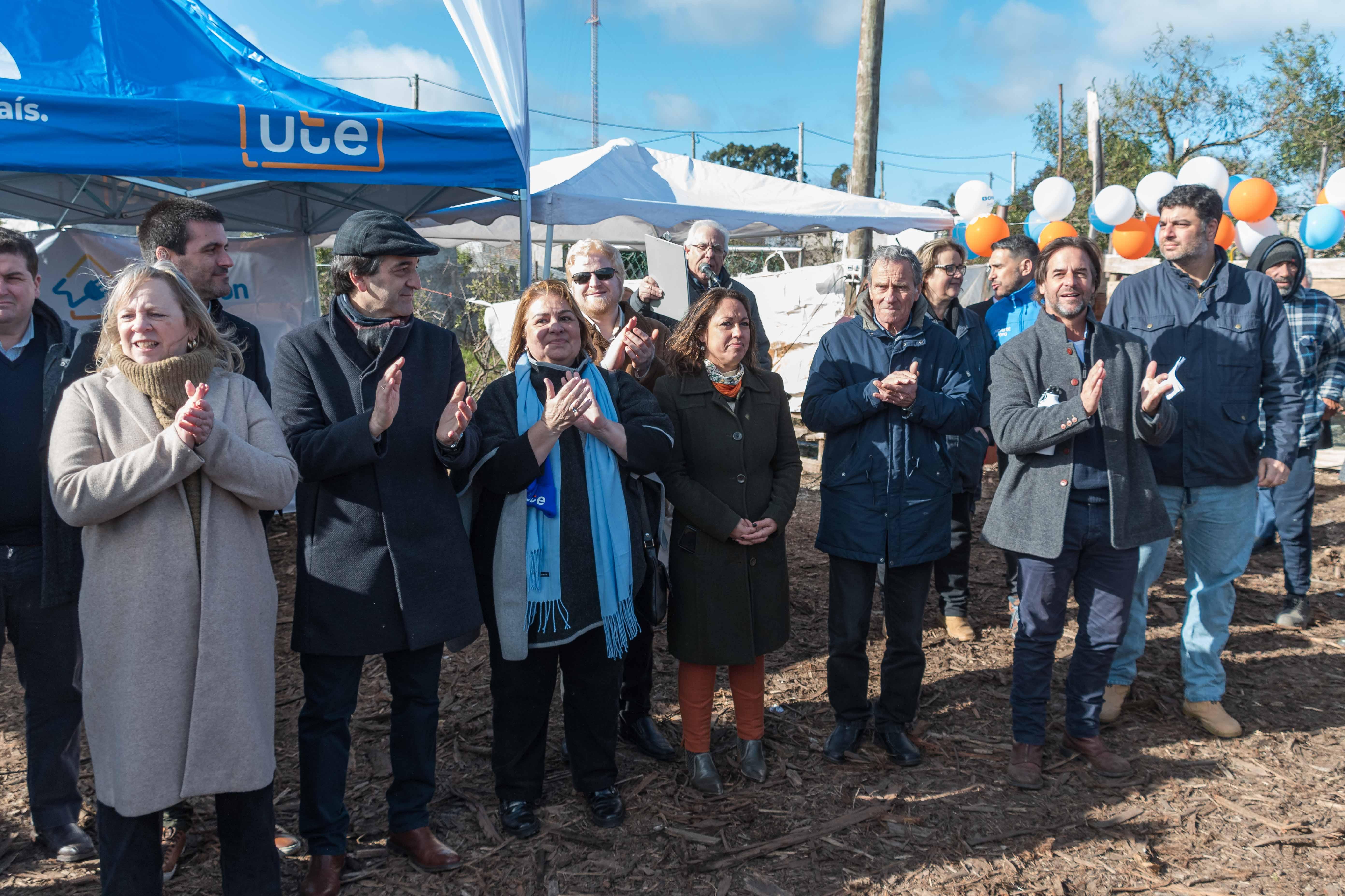 400 nuevas familias de Montevideo ingresaron al Plan de Inclusión Social de UTE