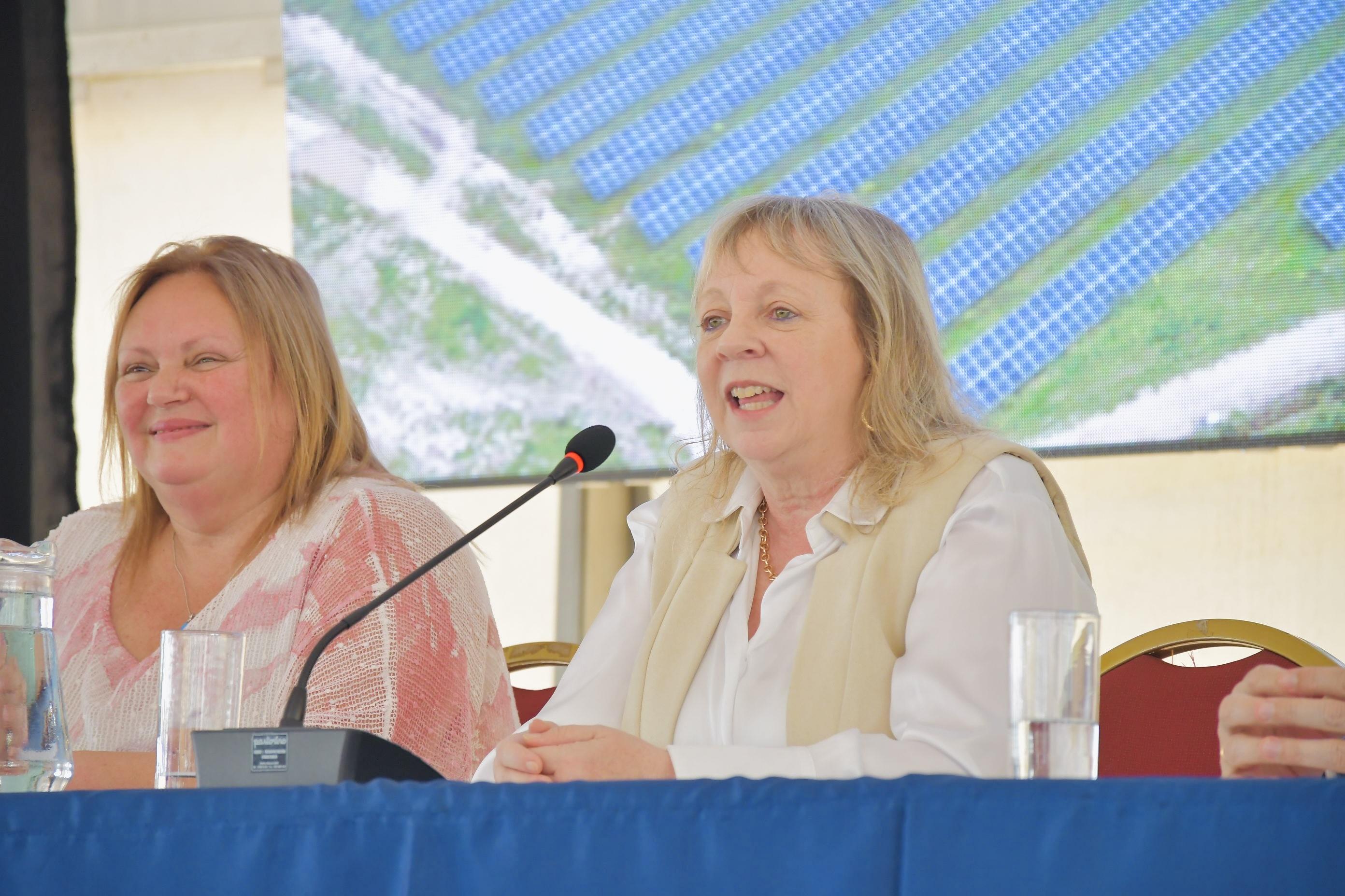 Inauguración del Parque Fotovoltaico Punta del Tigre