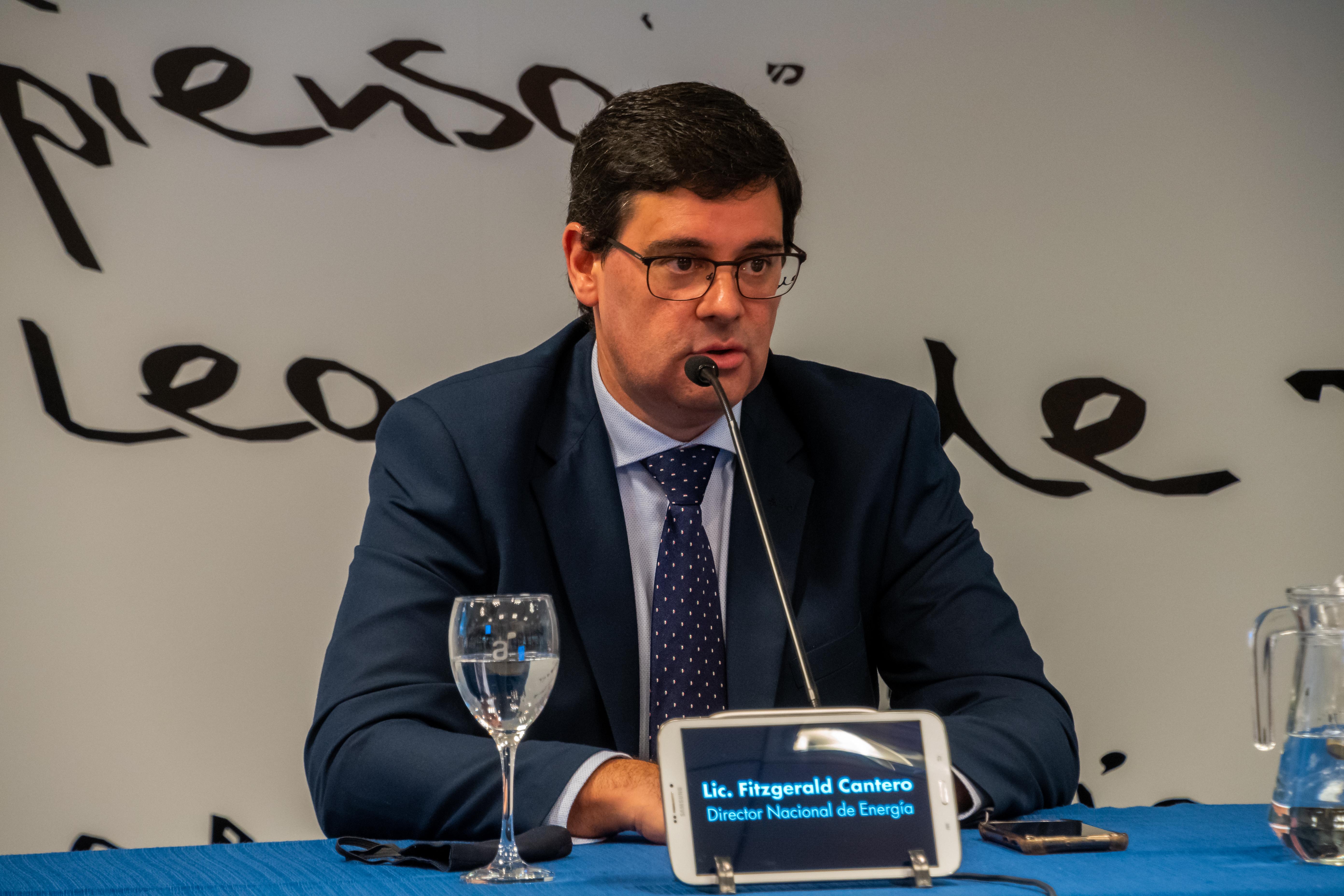 Lic. Fitzgerald Cantero, director nacional de Energía