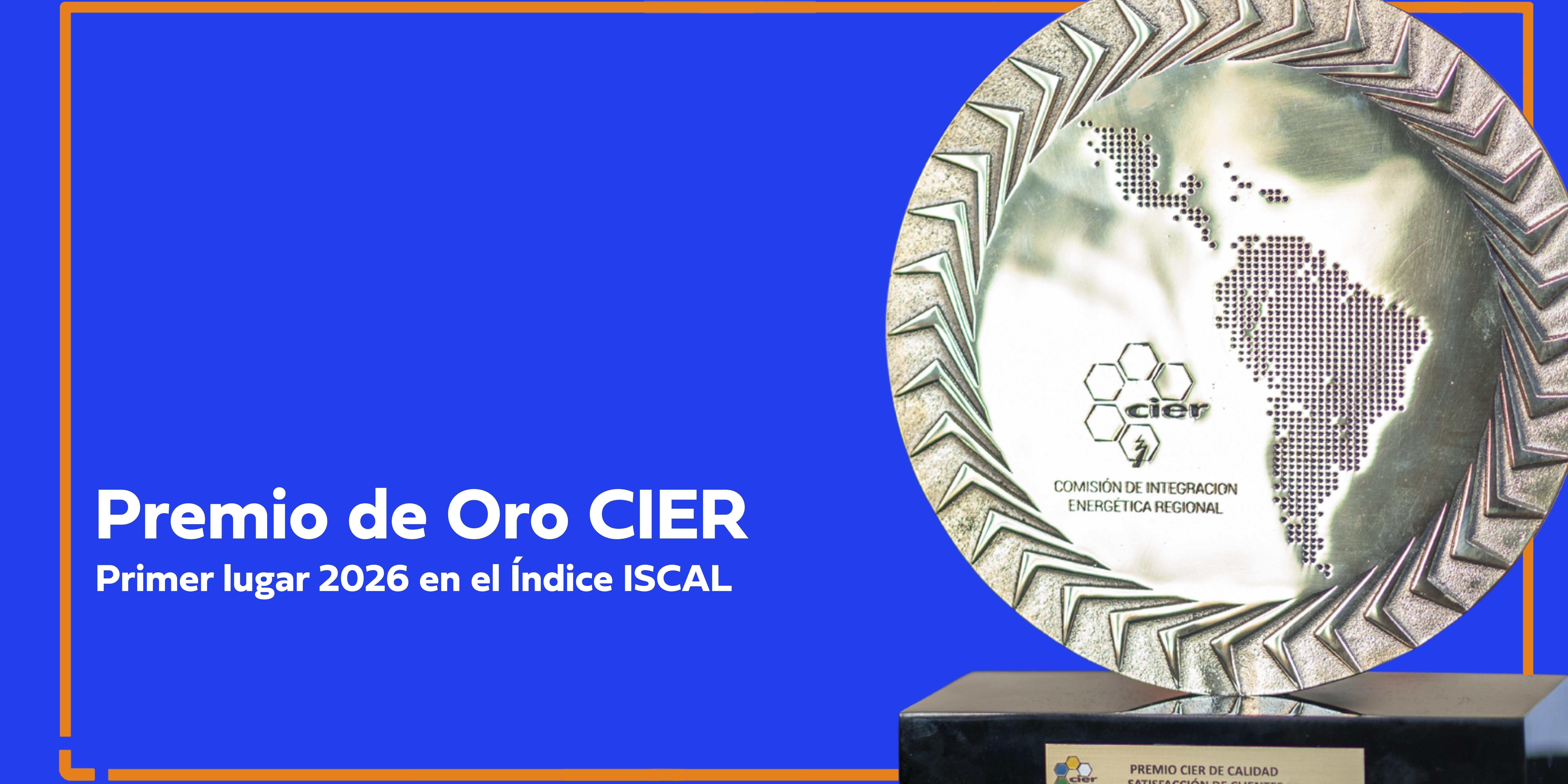 UTE, Premio de Oro CIER por sexto año consecutivo