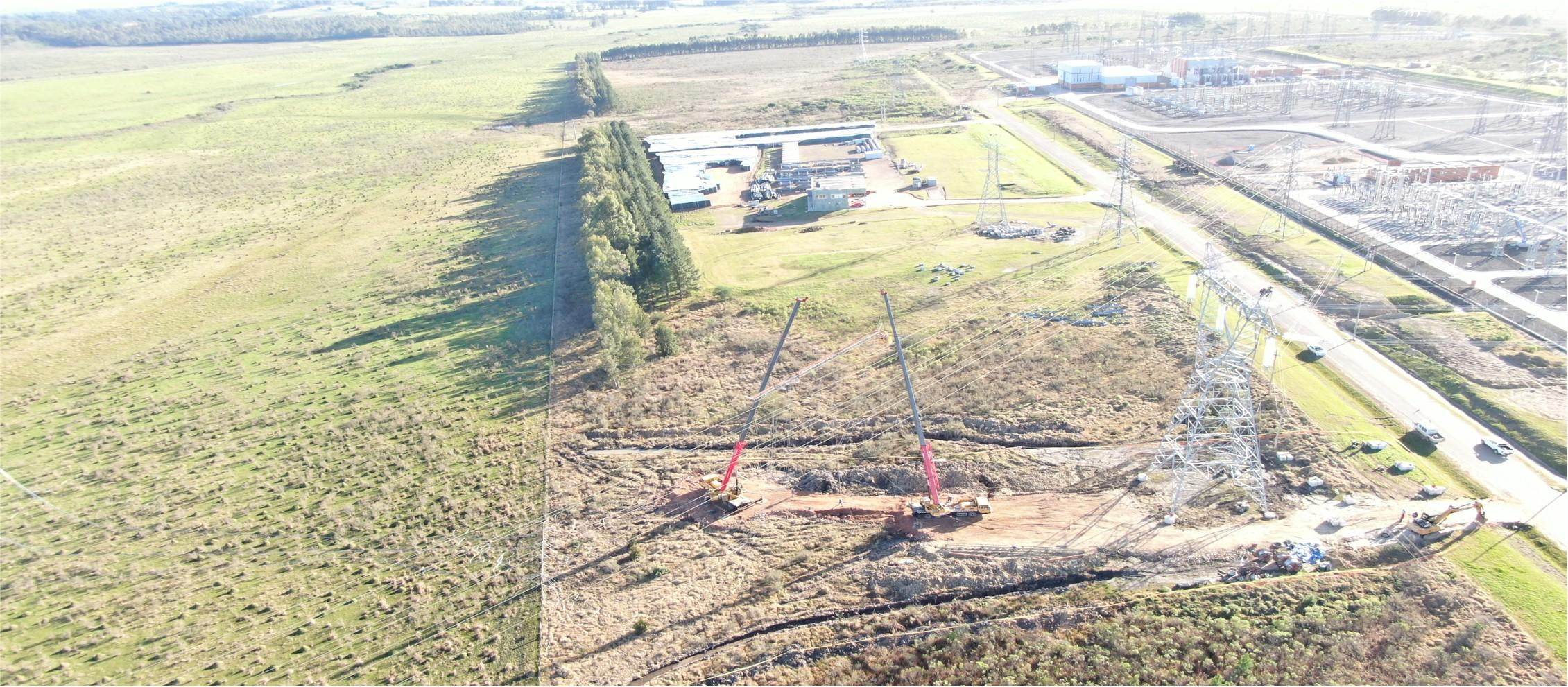 UTE culminó obra eléctrica en Melo que dará respaldo de 500 kV a la zona este y norte del país