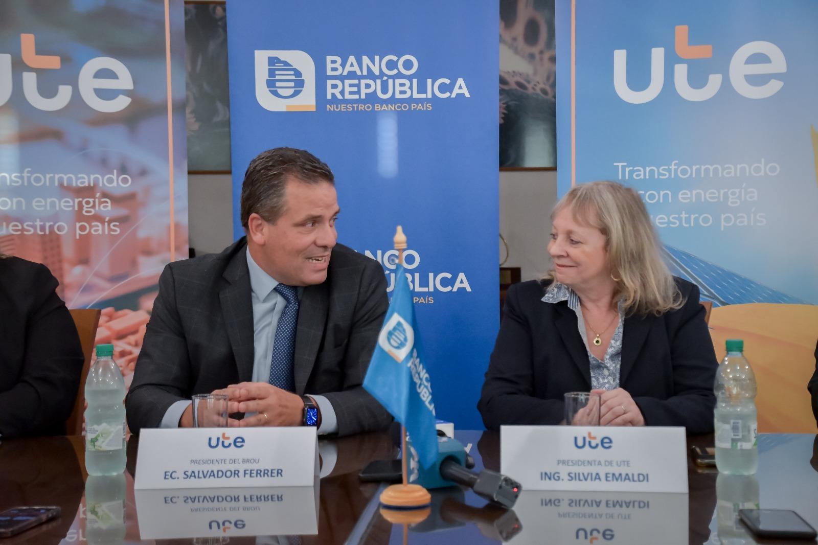 UTE y BROU firmaron un Convenio Marco de Complementación Comercial 