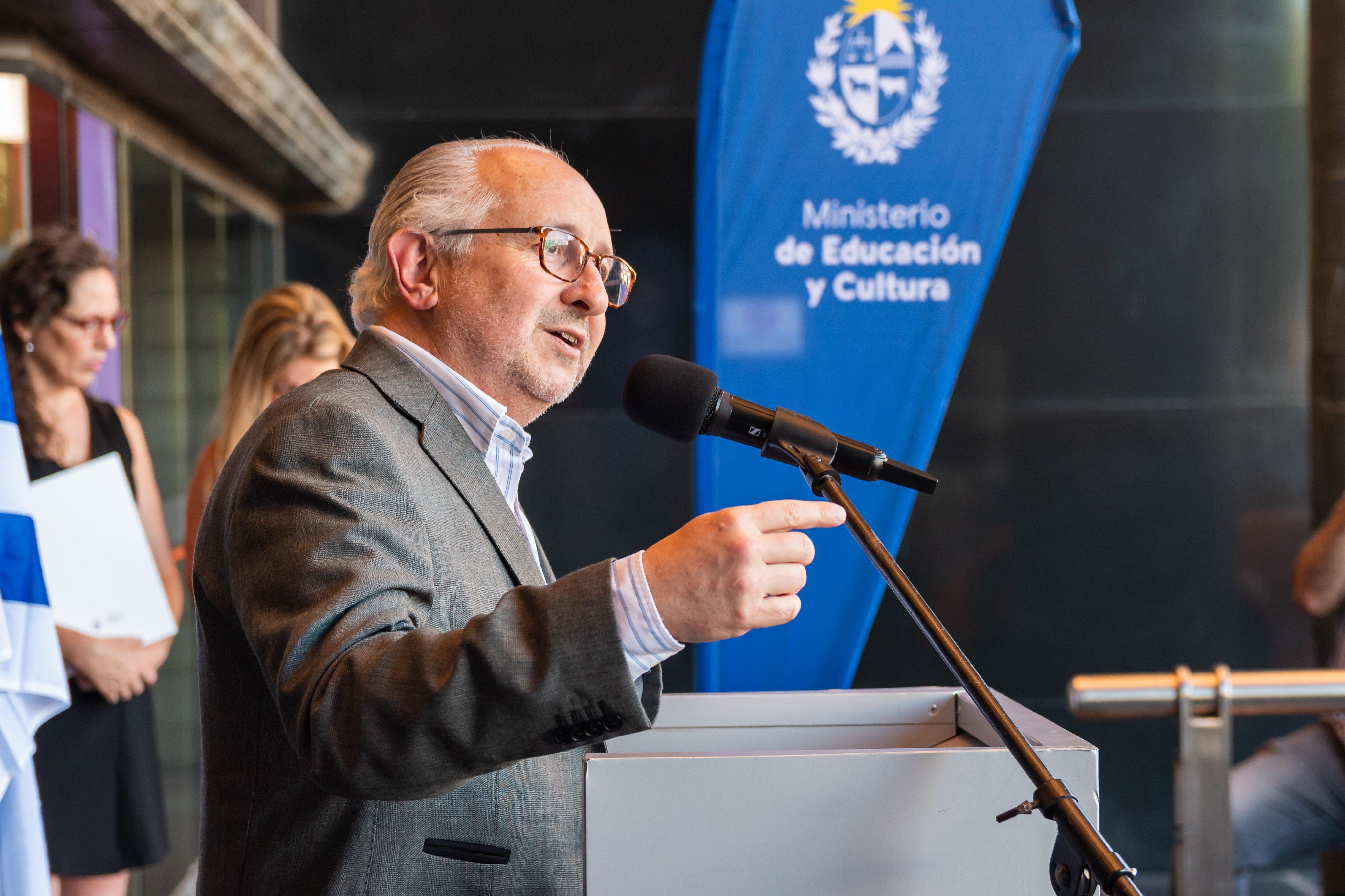 Ministro de Educación y Cultura Pablo da Silveira