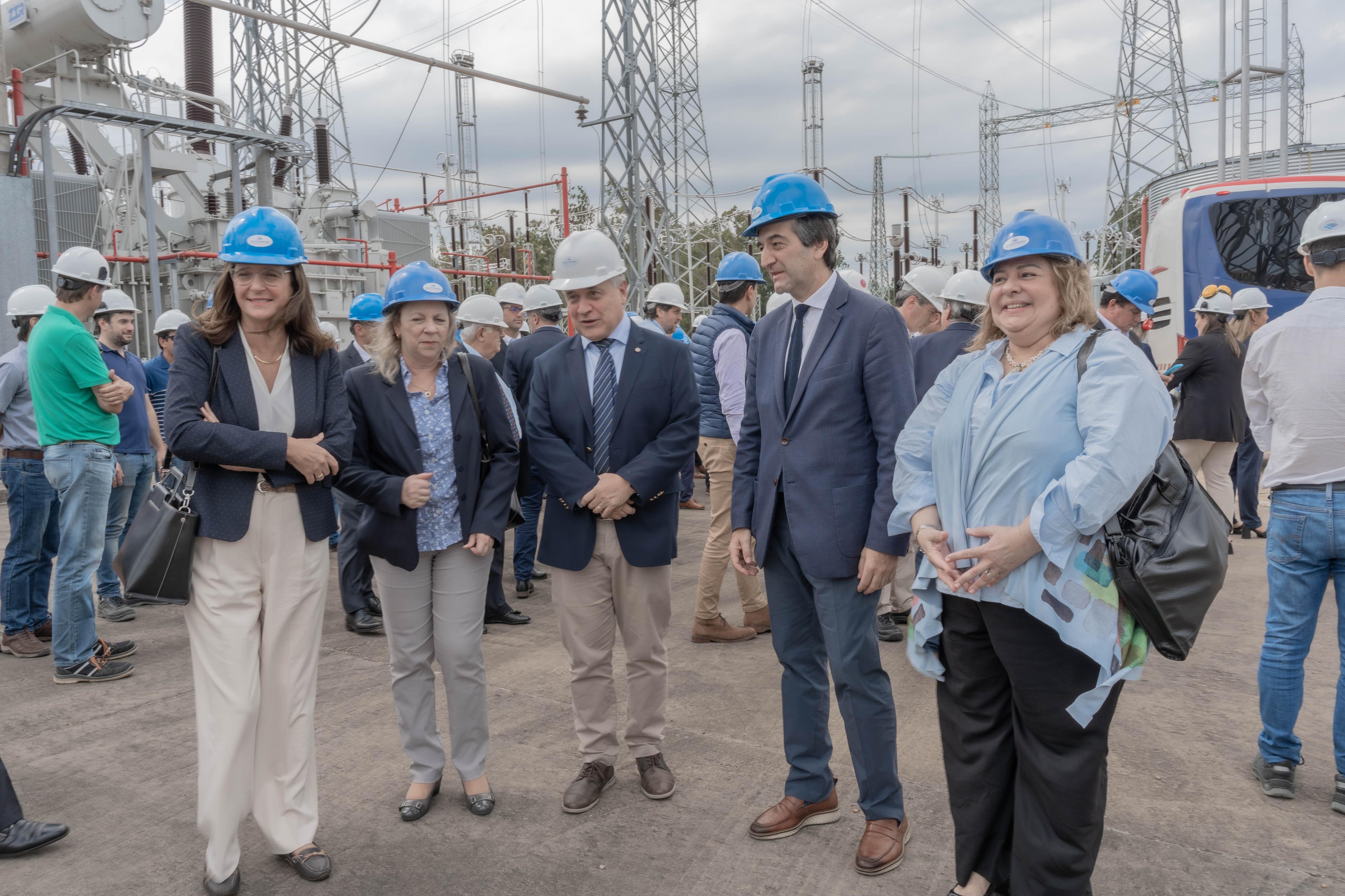 Inauguración de la obra de ampliación de la Subestación Salto Grande para el cierre del Anillo del Norte del país