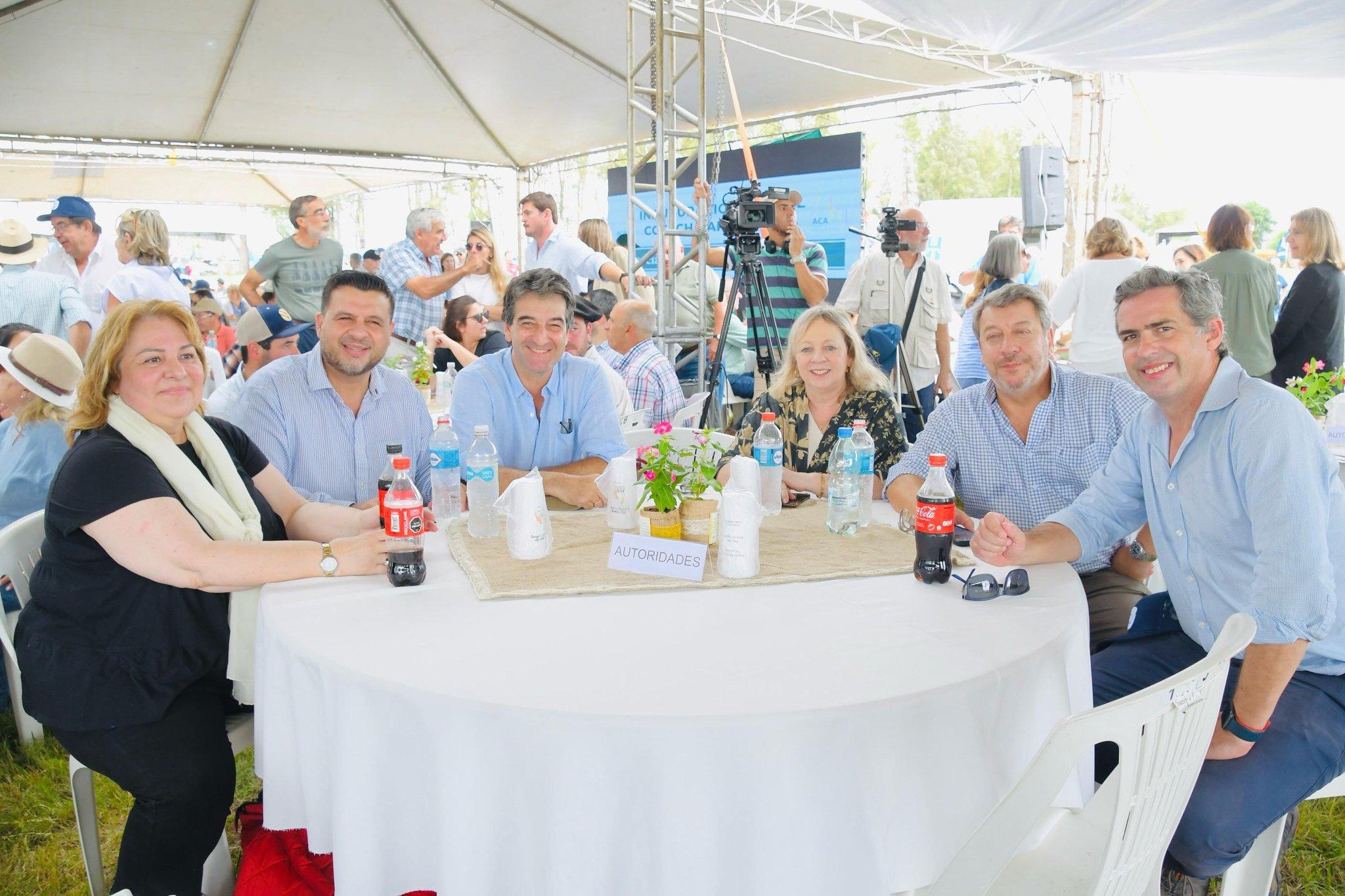 En el inicio de la 24° edición de la Cosecha del Arroz 2024, estuvo presente el Directorio de UTE en pleno acompañando al presidente de la República Luis Lacalle Pou.