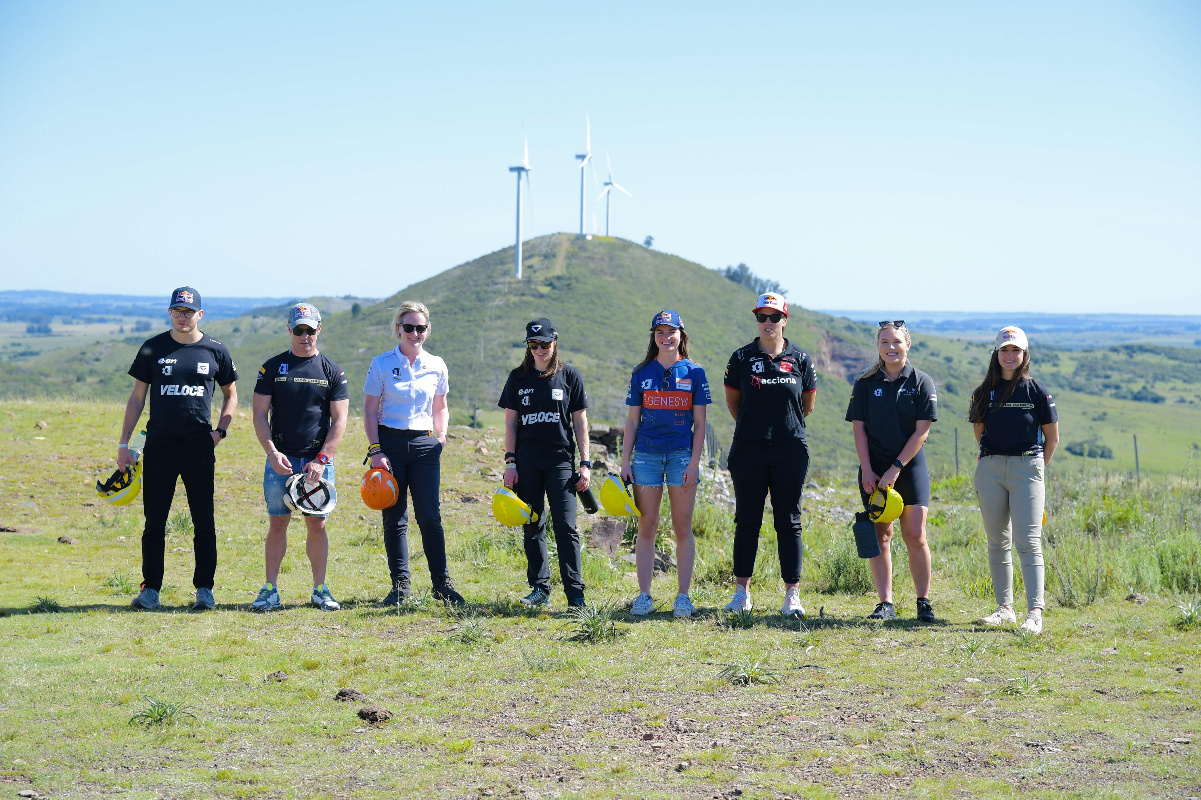 Protagonistas del Gran Premio Uruguay Natural Energy X visitaron el Parque