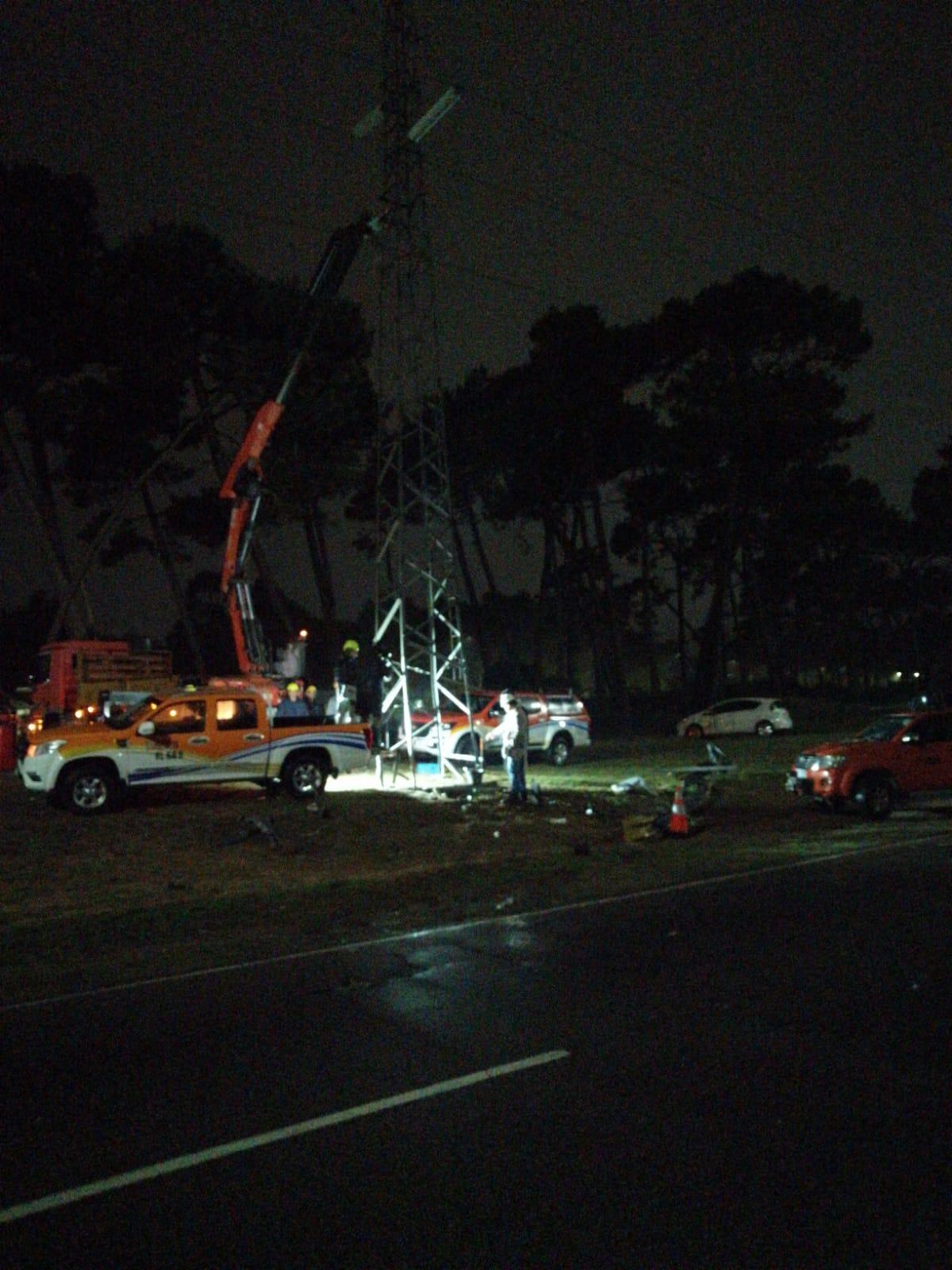 Reparación de torre de Alta Tensión